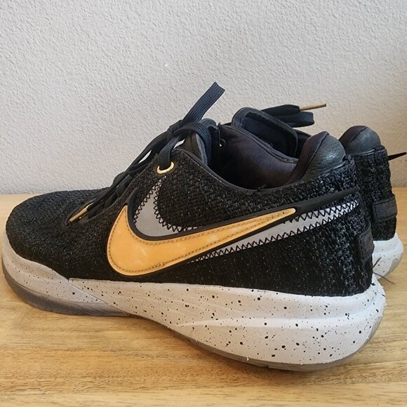 Nike Mens LeBron XX Basketball Shoes DJ5423-003 Black Metallic Gold Size 9.5 main image 6
